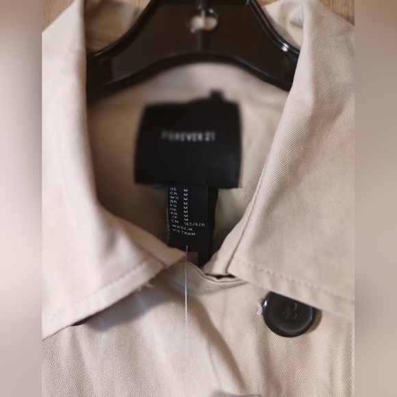 Forever 21 Trench Coat - Picture 3 of 5